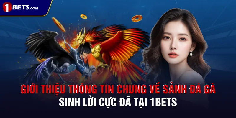 Giới thiệu thông tin chung về sảnh đá gà sinh lời cực đã tại 1BETS